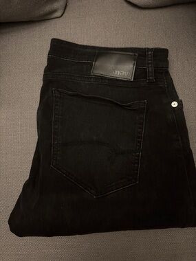 Mavi Men’s Black Slim Fit Jeans